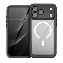 Decase for iPhone 17 Pro Max Case Waterproof,Fit for Mag Safe,360° Full Body Underwater Phone Case Built-in Screen Protector & Lens Protector,Shockproof Magnetic Case for iPhone 17 Pro Max,Black