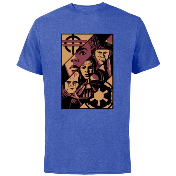 Star Wars Obi-Wan Kenobi Inquisitor Dark Side - Short Sleeve Cotton T-Shirt for Adults - Customized-Royal Heather