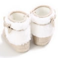 thumbnail image 5 of Mikilon Girls Warm Snow Boots Size 12-24 Months Plus Velvet and Thicken Shoes Winter Bow Ornamentation No Slip Shoes, 5 of 7