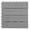 Gray, variant on FlooringInc DYI Helios Outdoor 4 Slat Interlocking Deck Tiles, 12"x12", 11 Tiles (11 Sqft), Grey