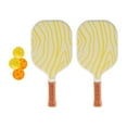 thumbnail image 1 of Juego de 2 de raquetas de Pickleball Sunnimix incluye 4 bolas Paletas de pickleball, 1 of 8