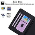 thumbnail image 5 of Case for iPad 10 2022, Allytech for iPad 10.9" 10th Gen, Slim Premium PU Leather Anti-Shock Drop Proof Non-Slip Stand Wallet Case with Card Holder for iPad 10th Generation 10.9 inch 2022, Purple, 5 of 6