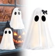 thumbnail image 2 of CoreLiving Light Up Ghost Halloween Decorations Light up Ghosts Spooky Halloween Ghost Decor Standing Outdoor Halloween Decor Accent for Home Porch Yard, 2 of 8
