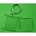 thumbnail image 1 of Llavero acrílico transparente con publicidad, código QR, llavero colgante, marco de fotos para el hombro, carcasa vacía, tarjeta llave, 1 of 5