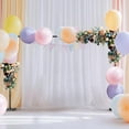 thumbnail image 3 of Wedding Arch Backdrop Stand 10FT x 7FT Heavy Duty Square Metal Frame, Stable Adjustable Pipe & Drape Kit, Easy Assembly for Wedding Ceremony Birthday Party Baby Shower Photobooth Decoration (Black), 3 of 14