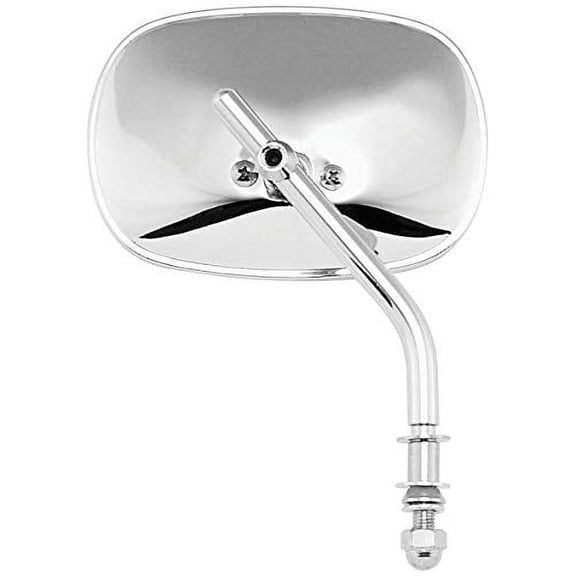 Bikers Choice 490738 Chrome Stamped Steel Mirror for Harley-Davidson 65-Up Models