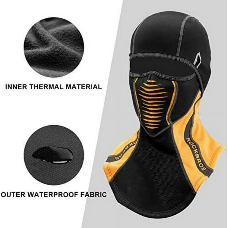 ROCKBROS Winter Ski Mask Suitable For Cold Weather Winter Thermal