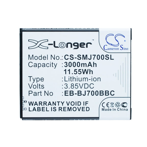3000mAh EB-BJ700BBC EB-BJ700CBE Battery for Samsung Galaxy J7 Duos SM-J701M/DS SM-J7008 SM-G600S Galaxy On7 Galaxy On7 Duos TD-L