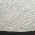 thumbnail image 3 of SAFAVIEH Renewal Malanie Striped Area Rug, Light Blue/Ivory, 6' x 6' Round, 3 of 7