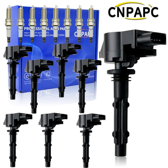 8X Ignition Coil   8X Spark Plugs for Mercedes-Benz E550 G550 S550 V8 UF535