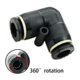 thumbnail image 5 of Joytube Push to Connect Fitting Elbow 8mm x 8mm Tube OD Pneumatic 90° Degree Adapter Push in Fitting for Air Compressor （Pack of 10）, 5 of 6