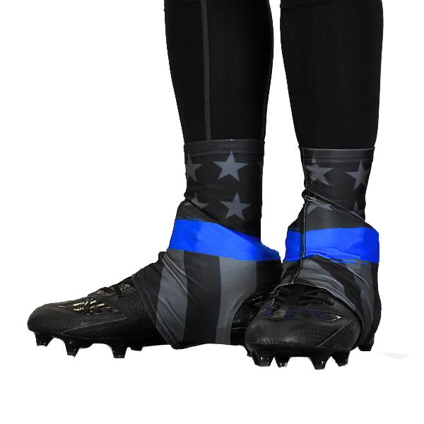 blue football spats