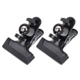 thumbnail image 1 of Shisuyan 2Pcs Heavy Duty Clips for Backdrop Camera Clamp Black Plastic Photography Gear, 1 of 8