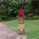 thumbnail image 2 of LED Solar Powered Lighthouse, 360 Degree Rotating Lamp Courtyard Decoration Waterproof Garden Towers, 2 of 5