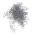 thumbnail image 2 of Ganchos De Metal Para Cortina De Ducha, Ganchos Para Portador De Cortina En Forma De S, Clásico, Estable, Elegante, Ligero, Material De Acero Galvanizado, 100 Piezas Para, 2 of 7