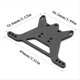 thumbnail image 4 of Soporte del Amortiguador Trasero Delantero de Carbono TT02B para 1/10 para RC Car TT-02B Mejoras del Chasis Reemplazar Piezas, 4 of 5