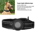 thumbnail image 4 of Black Dog Collar Soft and Breathable Reflective Heavy Duty Neoprene Padded Pet Collar with Airtag Bracket for Dogs (4 Sizes) [XL], 4 of 9