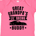 thumbnail image 4 of Inktastic Great Grandpas Lil Racing Buddy Boys or Girls Baby Bodysuit, 4 of 5