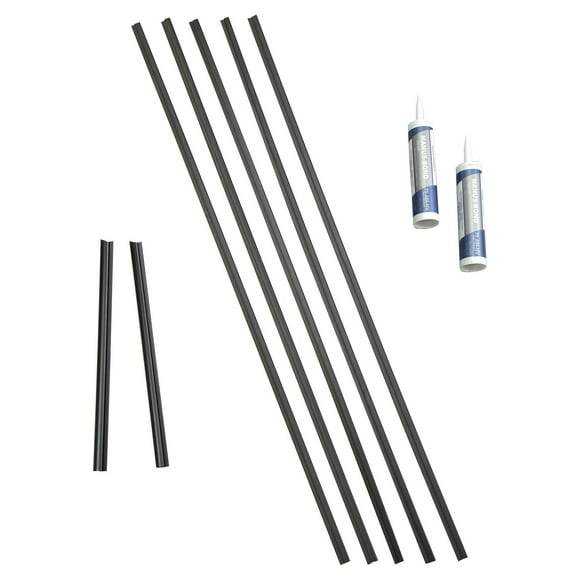 FASÄDE Backsplash Accessory Kit Matte Black