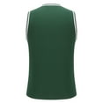 thumbnail image 4 of asjyhkr Mens Basketball Tank Tops Lightweight Sleeveless Crew Neck Workout Running Gym Athletic Shirts, 4 of 6