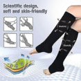 thumbnail image 3 of Medical Compression Socks Zipper Professional Leg Support Thickened Women's Socks, 3 of 5