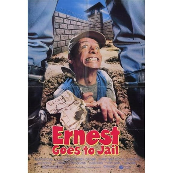 Posterazzi  Ernest Goes to Jail Movie Poster 11 x 17 in.
