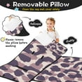 thumbnail image 3 of Pink and Purple Of Leopard Print Toddler Nap Mats for Kids Preschool,Sleeping Mat Bag or Kids,Toddler Sleeping Bag,Toddler Nap Mat or Daycare, 3 of 6