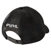Unisex Black PWHL-Meshback Adjustable Hat
