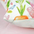 thumbnail image 5 of Easter Pillow Cover 18x18 Inch Bunny Eggs Carrots Throw Pillows Farmhouse Porch Spring Outdoor Decorations for Sofa Couch Home Decor, 5 of 6
