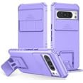 thumbnail image 1 of KOMI Étui pour Pixel 8 Pro/Pixel 8, Étui de Protection pour Caméra Coulissante avec Support Réglable Antichoc Google Pixel 8 Pro Violet, 1 of 5