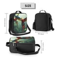thumbnail image 2 of Lsque Flying Parrots In Jungle Lunch Bag Lunch Box for Women Men Reusable Insulated Lunch Tote Bag,Leakproof Thermal Cooler Sack Food Handbags Case High Capacity, 2 of 9