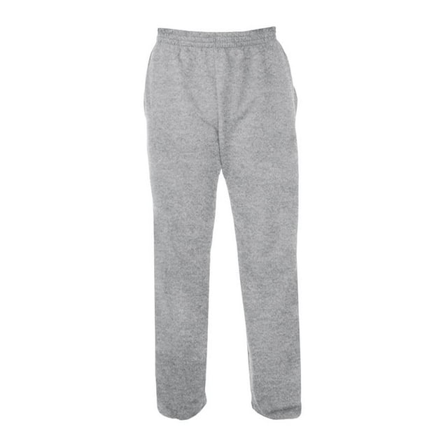 Pantalón Fruit Of The Loom para Mujer, Deportivo Felpa Gris Jaspe Claro Talla EG