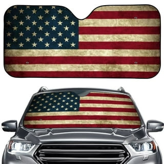 BEST Miami Dolphins American Flag Custom Name Car Sunshade - USALast