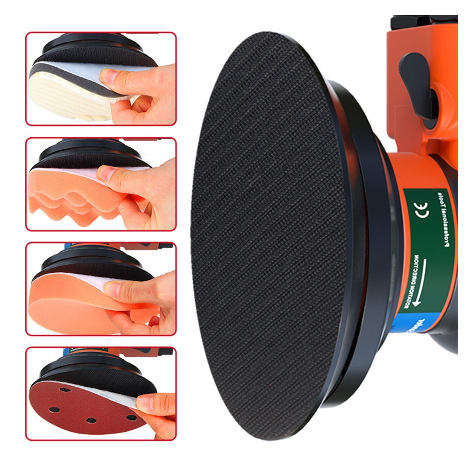 Pneumatic Orbital Sander Air Grinder,125mm/150mm Vacuum Eccentric Polishing/Grinding Machine Pneumatic Tools ,Widely Use