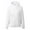 White, variant on Mens Cooling Hoodie Jacket with Air Conditioner Fans Womens Long Sleeve Zip-Up Hoodies Summer Workwear Cycling M