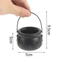 thumbnail image 1 of 6 Pcs Seau Citrouille Fête Halloween Chaudron Sorcière Support de Bonbons, 1 of 5