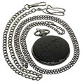 thumbnail image 2 of Quartz Movement Pocket Watch Roman Numeral Engraved Movie Design Ball HP School Fob Watches, 2 of 2