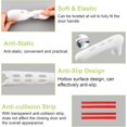 thumbnail image 4 of UFURMATE 2Pcs White Silicone Door Handle Covers, Anti-Static Safety Door Knob Protector for Flat Square Door Levers, 4 of 6
