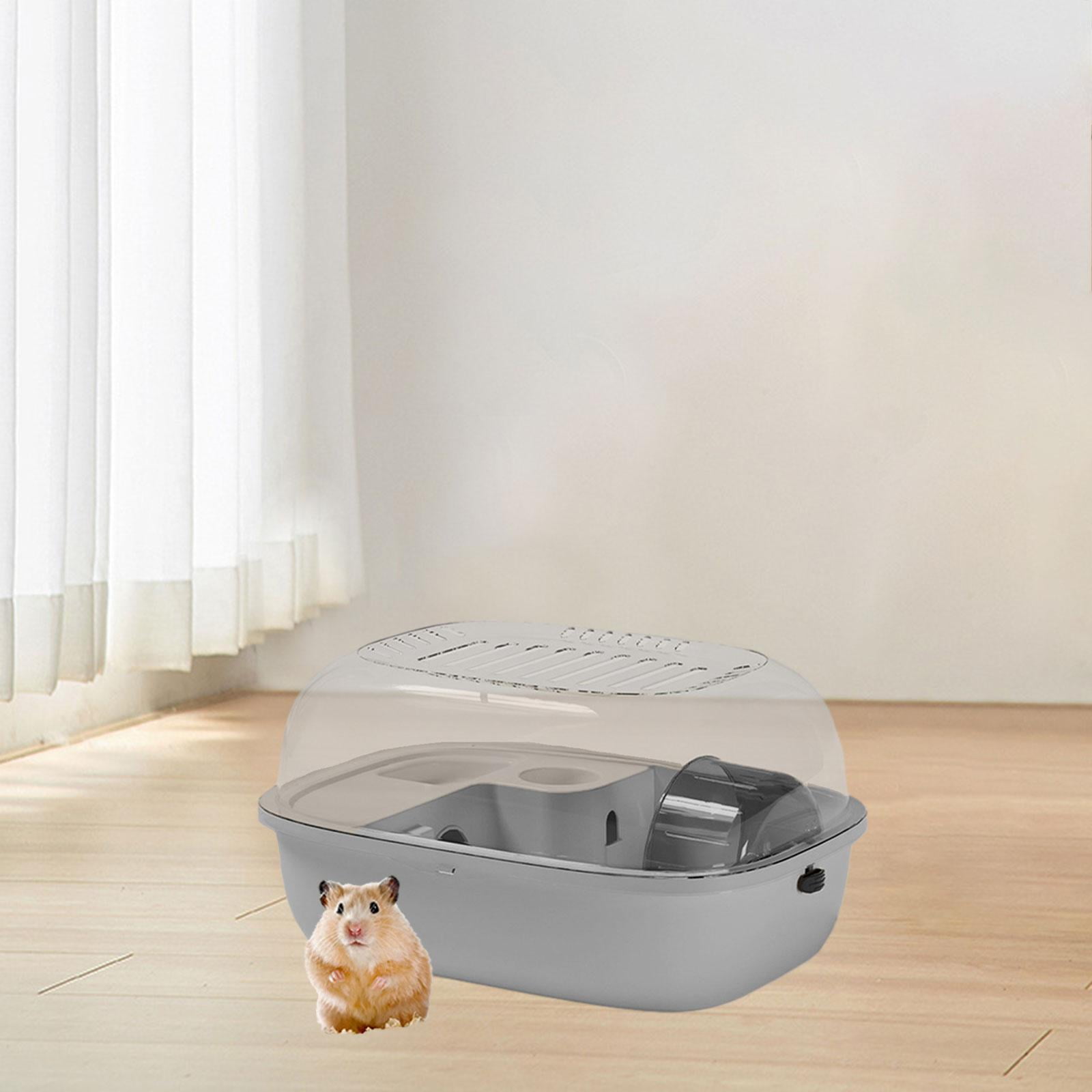TOOYFUL Hamster Cage Openable Top Hamster Enclosure for Small Animals Hedgehog