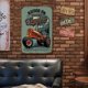 thumbnail image 5 of Placa Metal Vintage Pintura Hierro Rectangular Granja Arte Pared Del 30x40cm, 5 of 9
