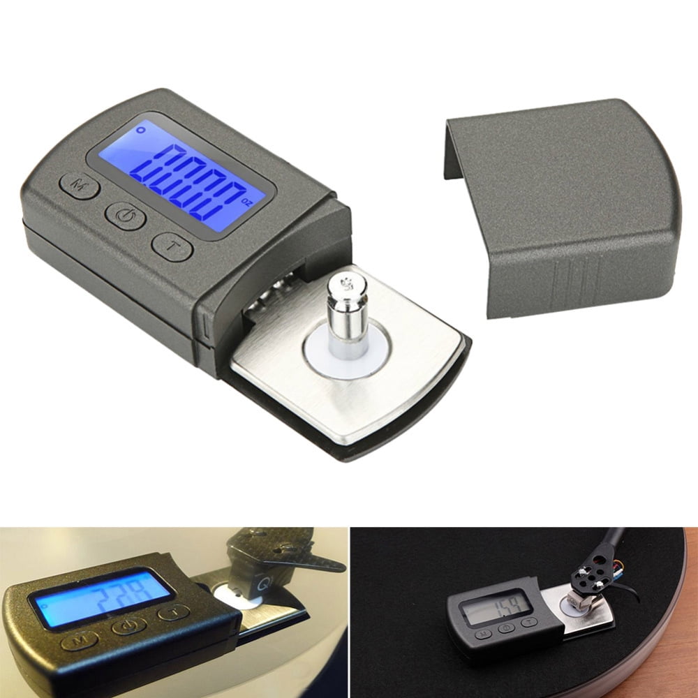 Digital Turntable Stylus Force Scale Gauge 0.015g Jewelry Scale
