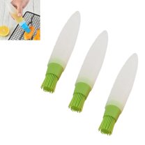 Clearance Under $10 Squid Shaped Oil Bottle Brush 3Pcs Basting Brush For Cooking Silicone Basting Brush Basting Brush For Grilling Oil Brush For Cooki