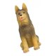 thumbnail image 4 of Figuras de perros en miniatura para, adornos de jardín, mini casa de muñecas DIY, jardín de hadas Figura de pastor Cola Figuras de perros de resina hechas a mano, 4 of 8