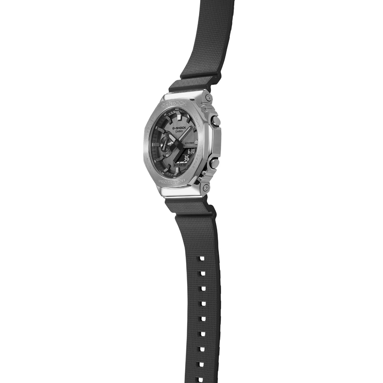 Casio Men's G-Steel GM-2100 Series Grey Dial Watch - GM2100-1A