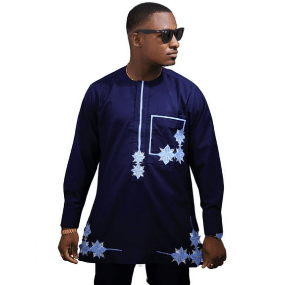 Urban Afrique African wear for men, Embroidered Kaftan Set Set Party Wedding Outfits