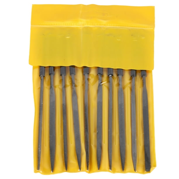 Lima de aguja para guitarra Jadeshay Kit de limas de guitarra Metal 10 Uds