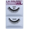 L.A. Colors Dramatilash Daring False Eyelashes Black, 1 pair