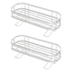 thumbnail image 2 of Organizador de Baño BLESIY 2 uds Hierro sobre Inodoro Estante de Almacenamiento Blanco, 2 of 8