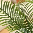 thumbnail image 3 of 6 Feet Artificial Plants in Basket Faux Green Areca Palm Plant with Woven Seagrass Belly Basket, Fake Tree for Home Decor Office House Living Room Indoor Outdoor, 3 of 9