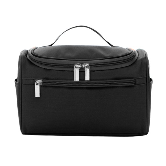 Makeup Storage Organizer with Handle Waterproof Oxford Cloth Comfortable Handheld Cosmetic Container Bag for Home